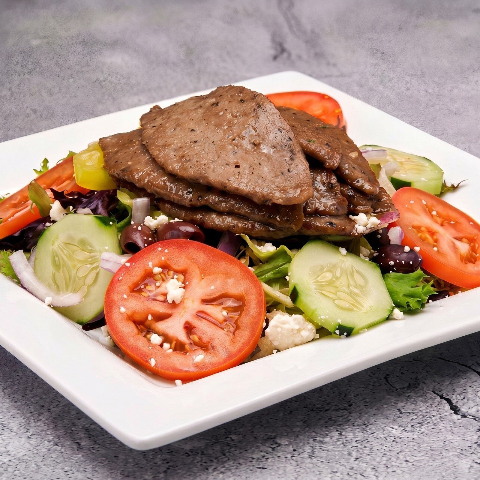 Gyro Salad.