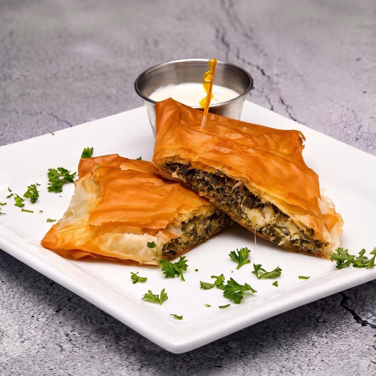 Spanakopita.