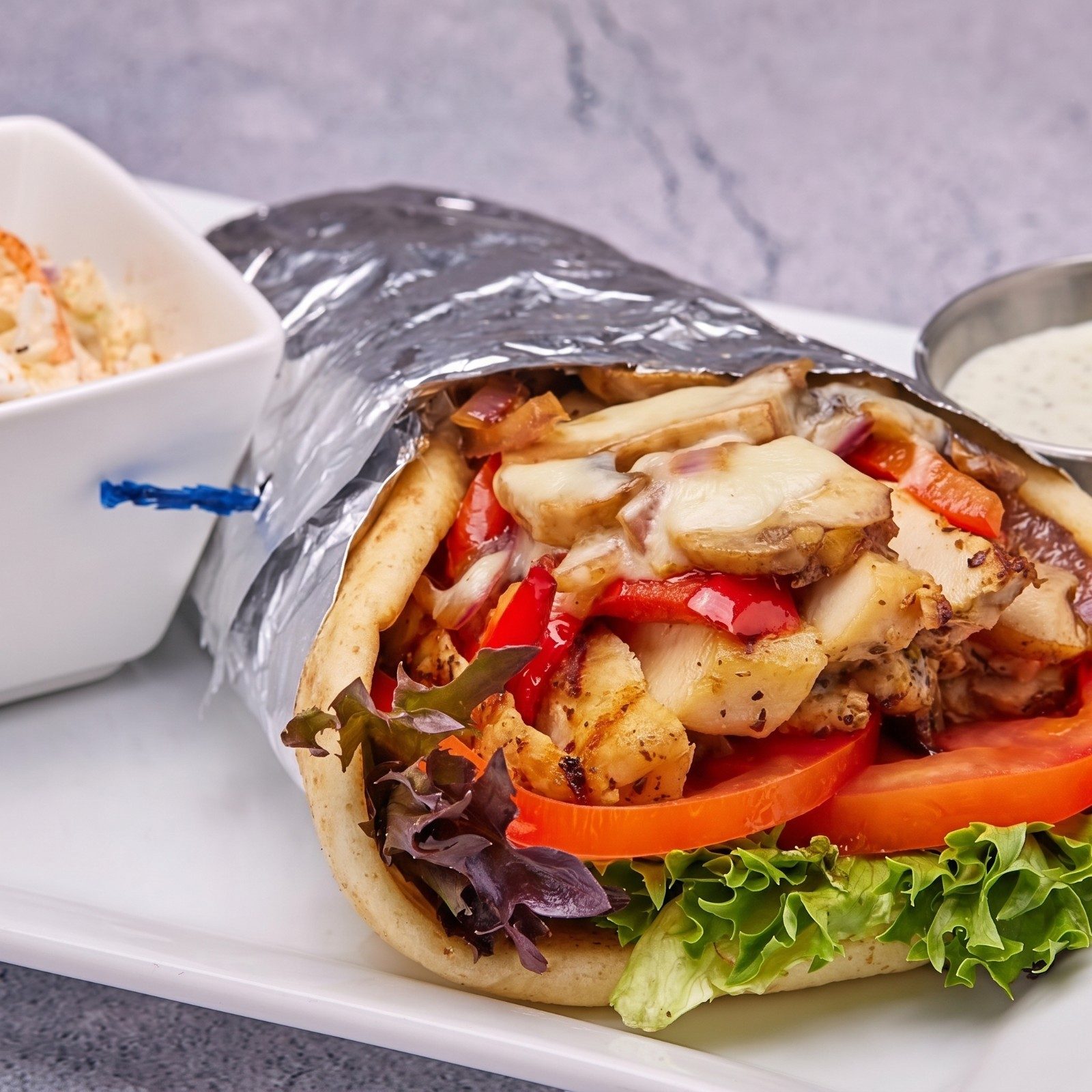 Chicken Pita.