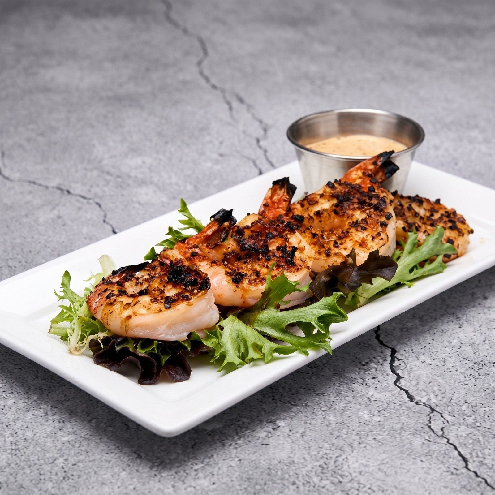 Greek Freak Shrimp Skewer.