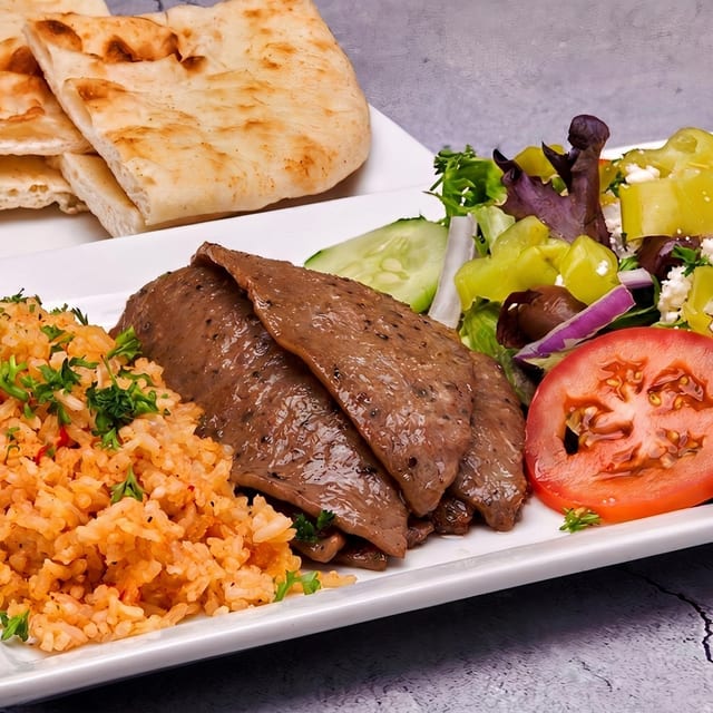 Greek Gyro Plate.