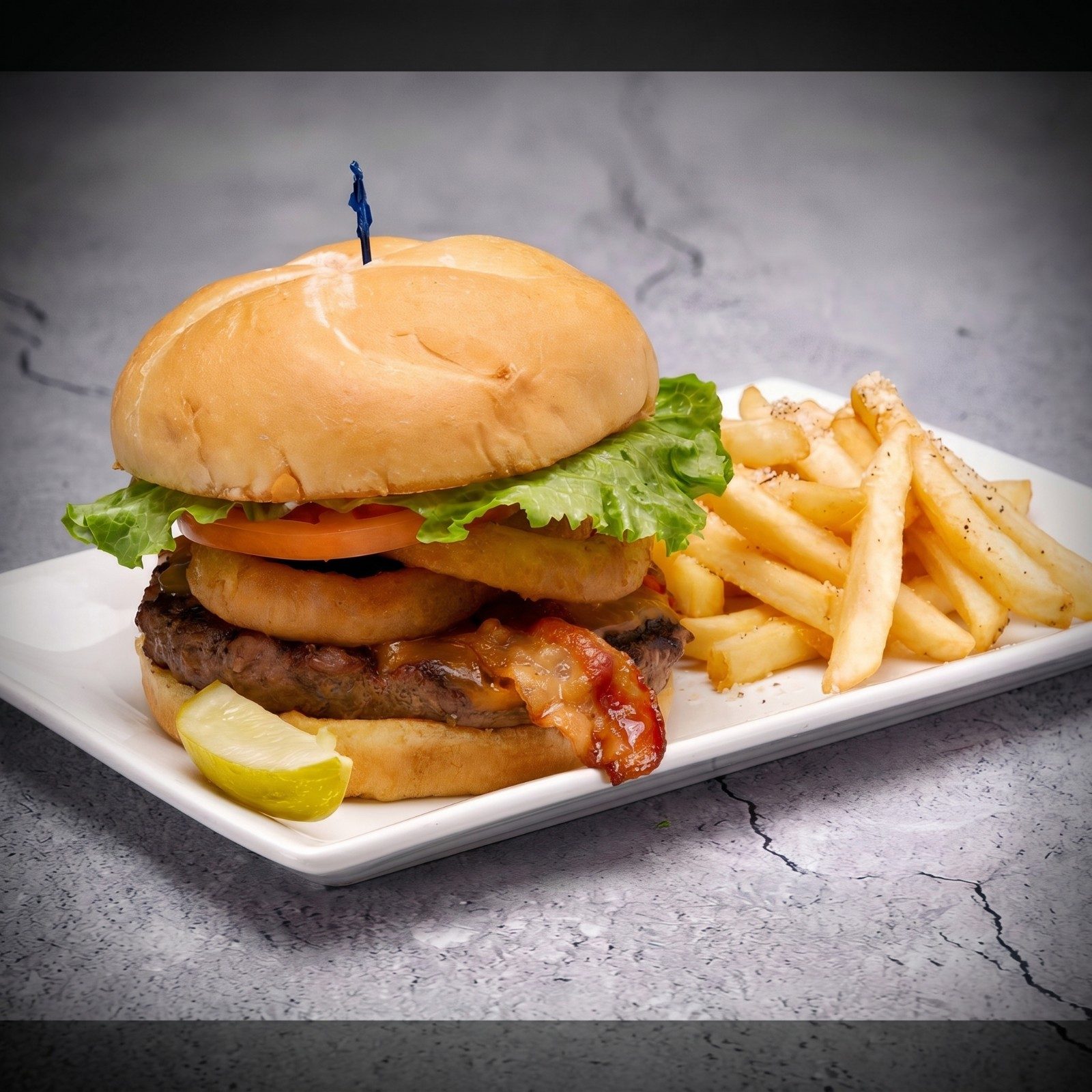 Bacon Cheeseburger.