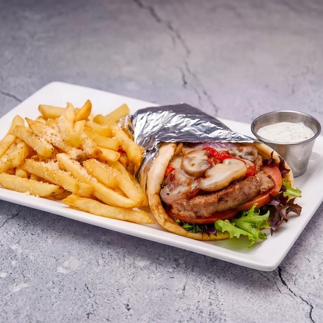 Steak Pita.